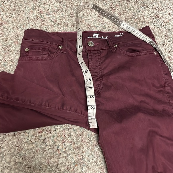 7 for all mankind gwenivere ankle cut pants - Picture 7 of 9